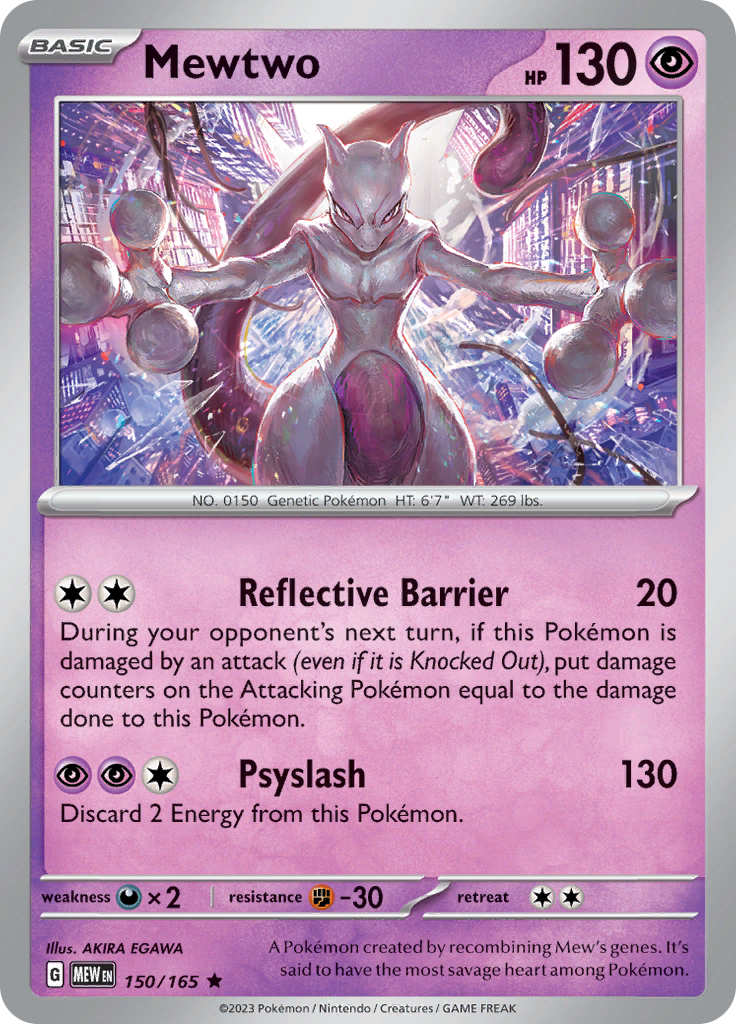 Mewtwo (150/165) [Scarlet & Violet: 151] | Exor Games Truro