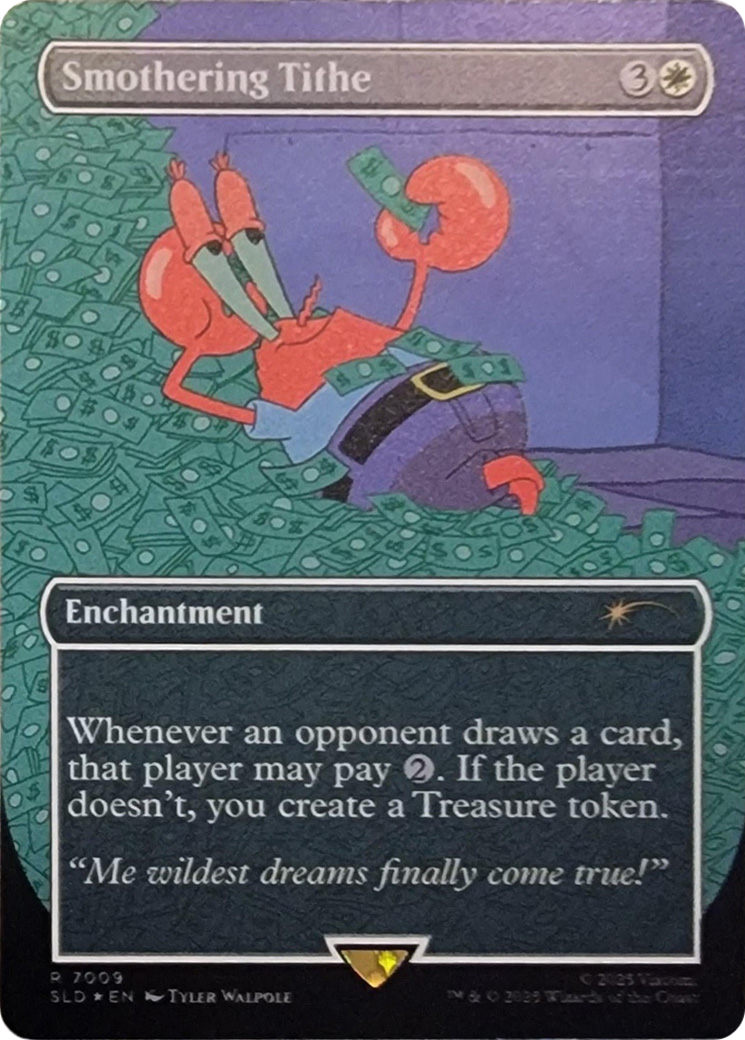 Smothering Tithe (7009) (Rainbow Foil) [Secret Lair Drop Series] | Exor Games Truro