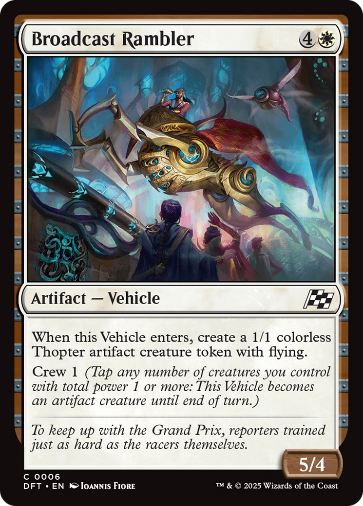 Broadcast Rambler [Aetherdrift] | Exor Games Truro