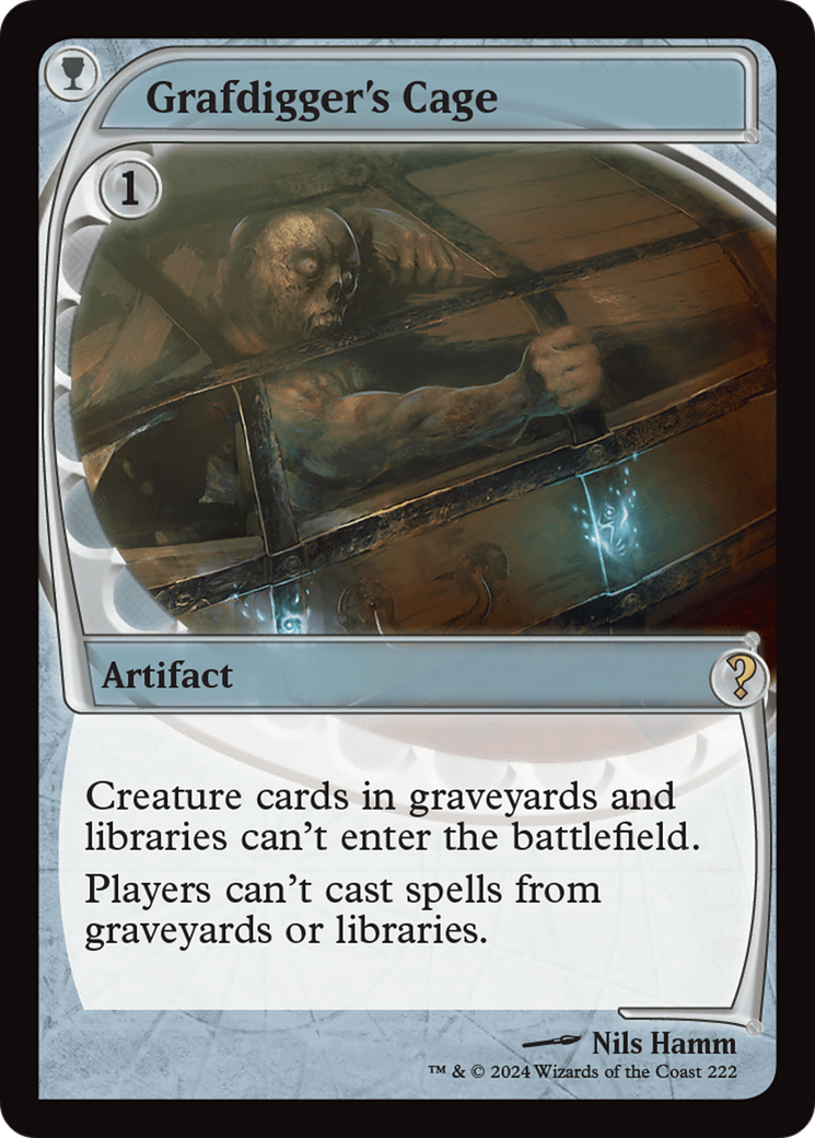 Grafdigger's Cage (Future Sight) [Mystery Booster 2] | Exor Games Truro