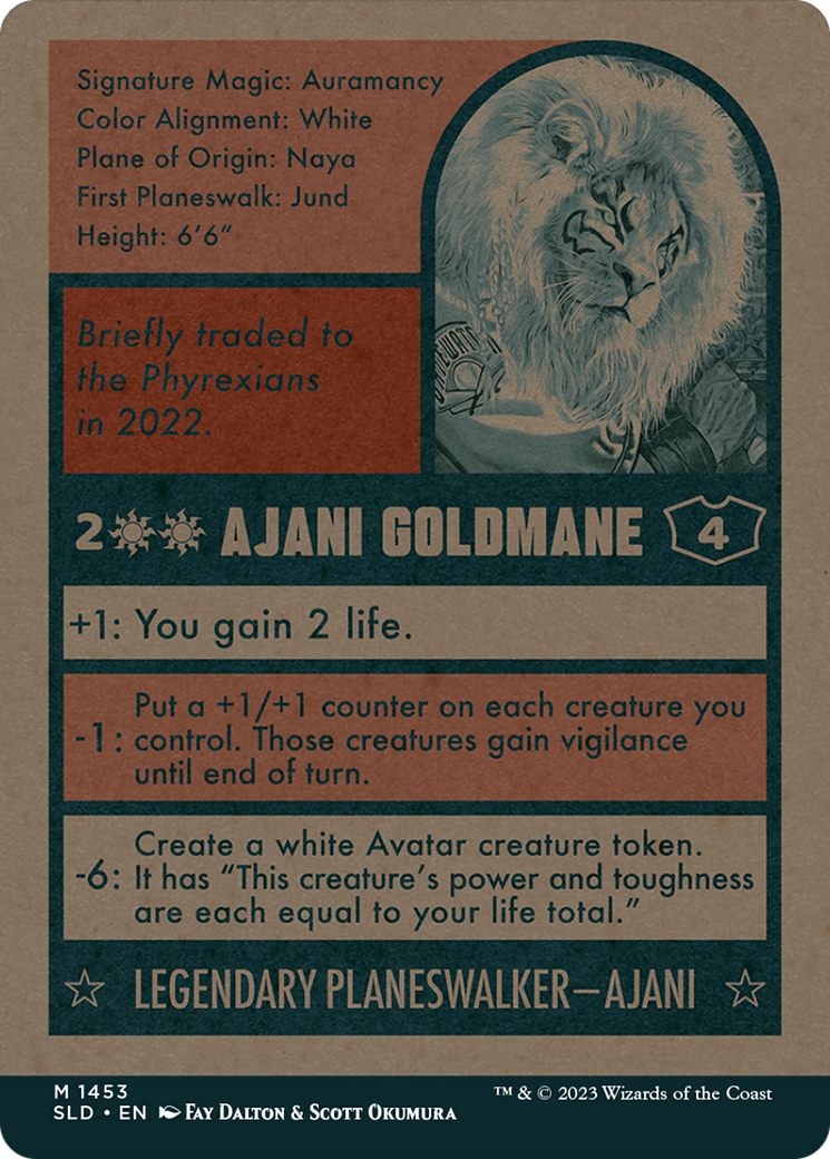 Ajani Goldmane [Secret Lair Drop Series] | Exor Games Truro