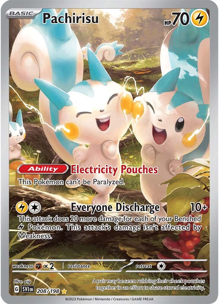 Pachirisu (208/198) [Scarlet & Violet: Base Set] | Exor Games Truro