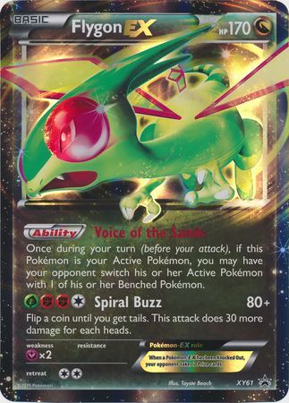 Flygon EX (XY61) (Jumbo Card) [XY: Black Star Promos] | Exor Games Truro