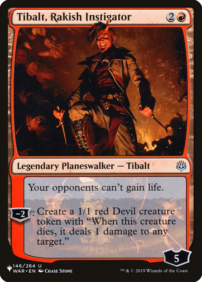 Tibalt, Rakish Instigator [The List] | Exor Games Truro