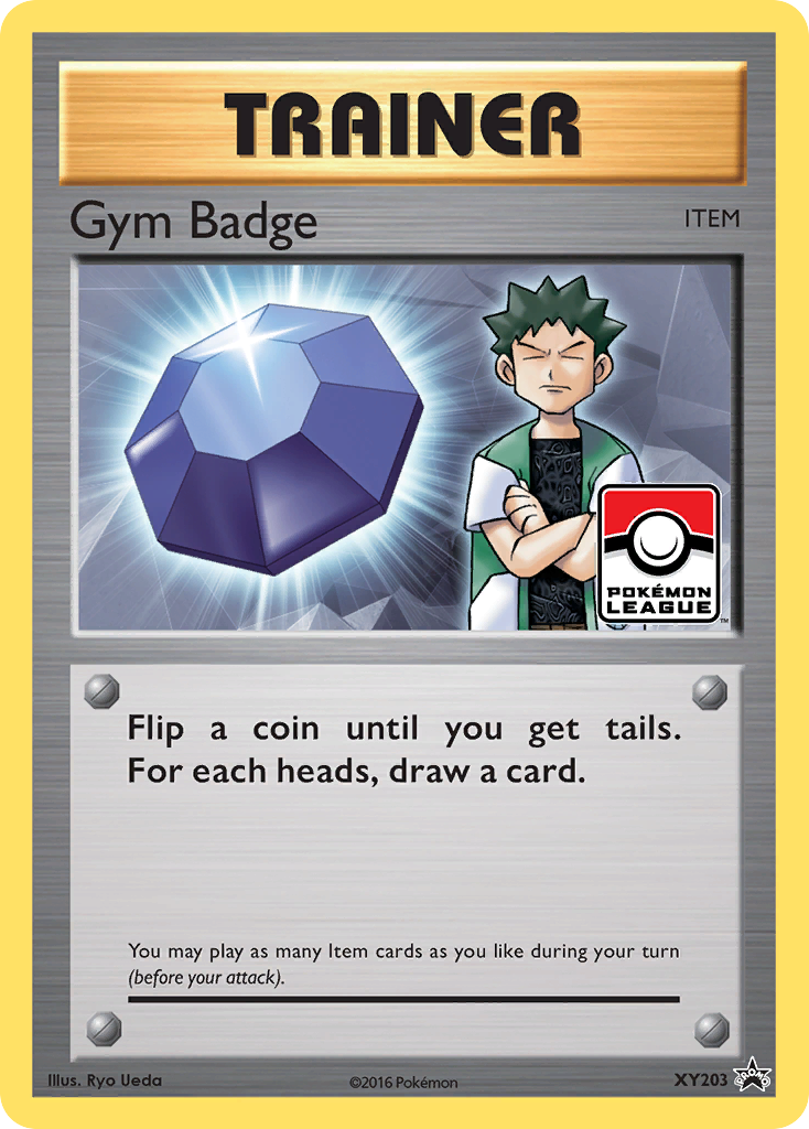 Gym Badge (XY203) [XY: Black Star Promos] | Exor Games Truro