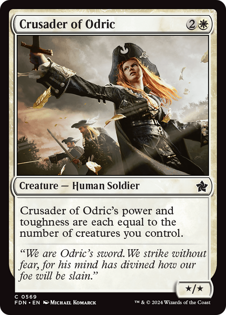 Crusader of Odric [Foundations] | Exor Games Truro