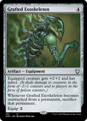 Grafted Exoskeleton [Phyrexia: All Will Be One Commander] | Exor Games Truro