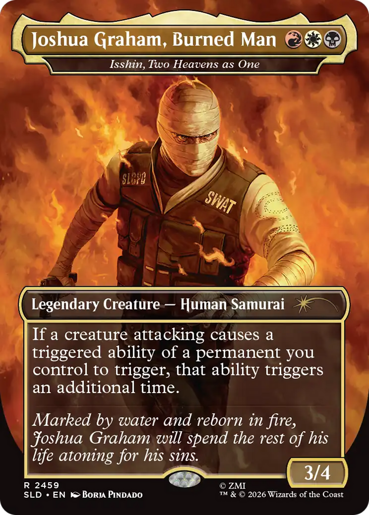 Joshua Graham, Burned Man - Isshin, Two Heavens as One [Secret Lair Drop Series] | Exor Games Truro
