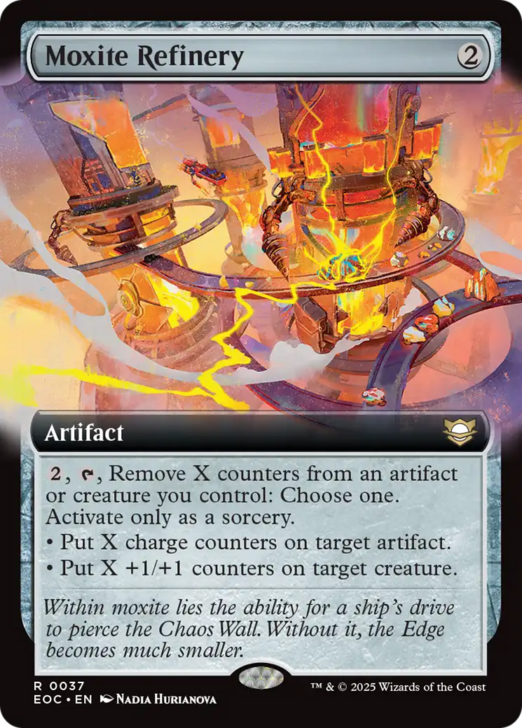 Moxite Refinery (Extended Art) [Edge of Eternities Commander] | Exor Games Truro