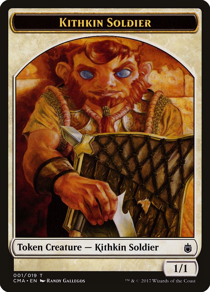 Kithkin Soldier Token [Commander Anthology Tokens] | Exor Games Truro