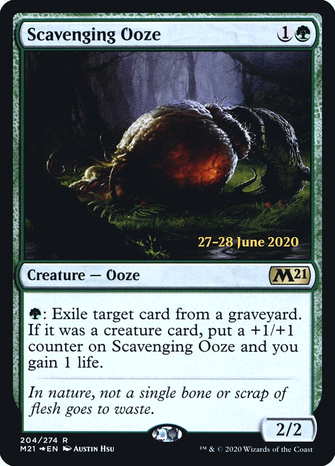 Scavenging Ooze [Core Set 2021 Prerelease Promos] | Exor Games Truro