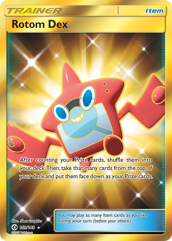 Rotom Dex (159/149) [Sun & Moon: Base Set] | Exor Games Truro