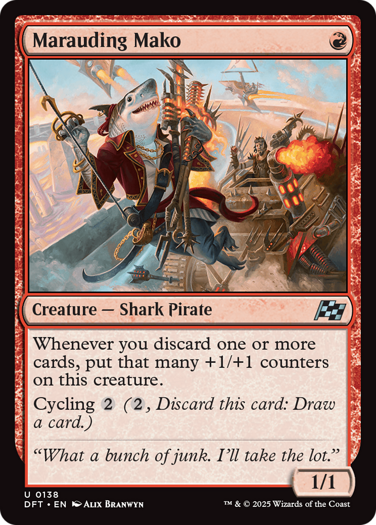 Marauding Mako [Aetherdrift] | Exor Games Truro
