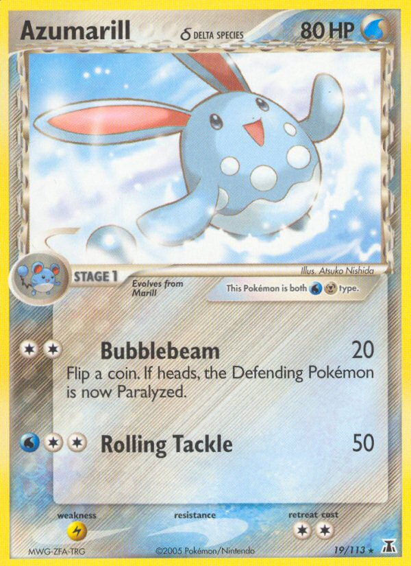 Azumarill (19/113) (Delta Species) [EX: Delta Species] | Exor Games Truro