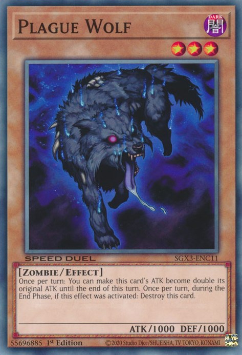 Plague Wolf [SGX3-ENC11] Common | Exor Games Truro