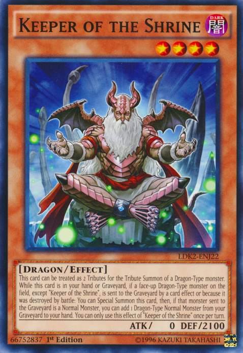 Keeper of the Shrine [LDK2-ENJ22] Common | Exor Games Truro