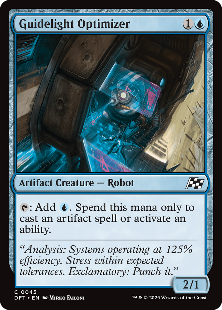 Guidelight Optimizer [Aetherdrift] | Exor Games Truro