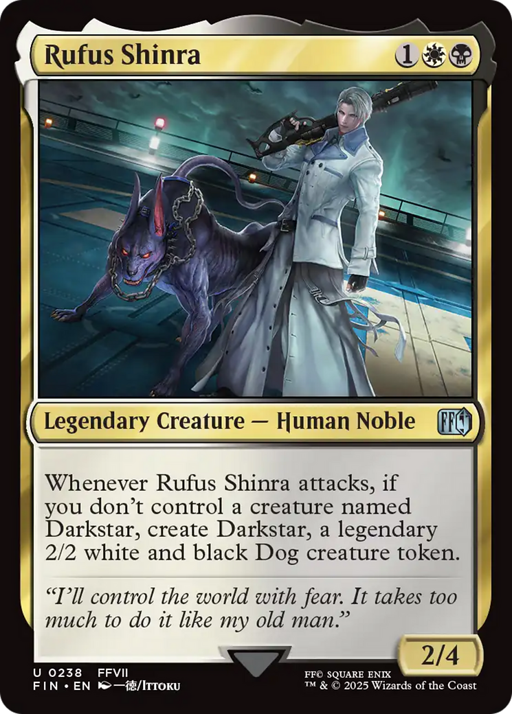 Rufus Shinra [FINAL FANTASY] | Exor Games Truro