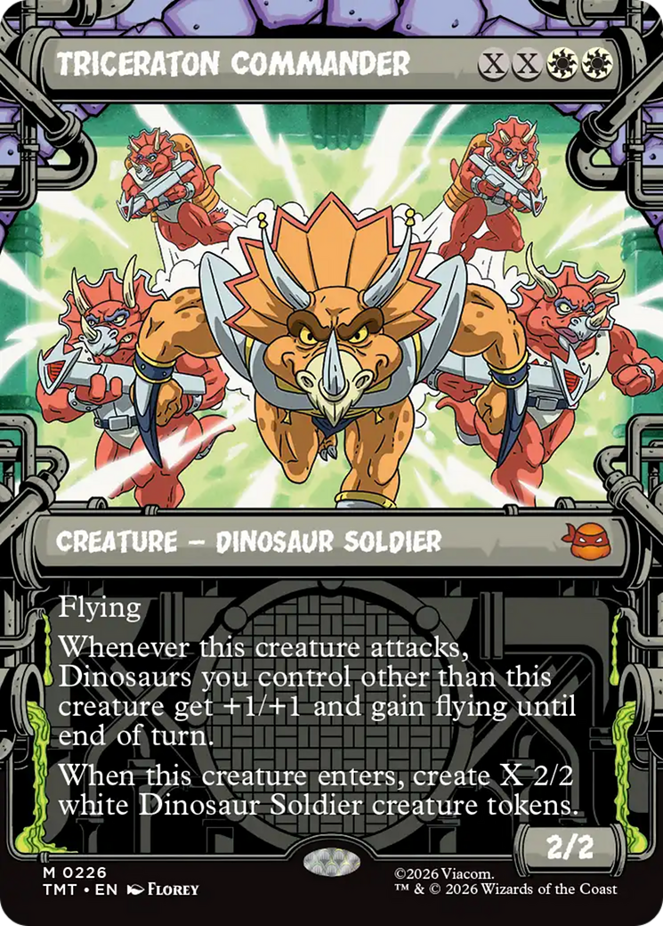 Triceraton Commander (Showcase) [Teenage Mutant Ninja Turtles] | Exor Games Truro