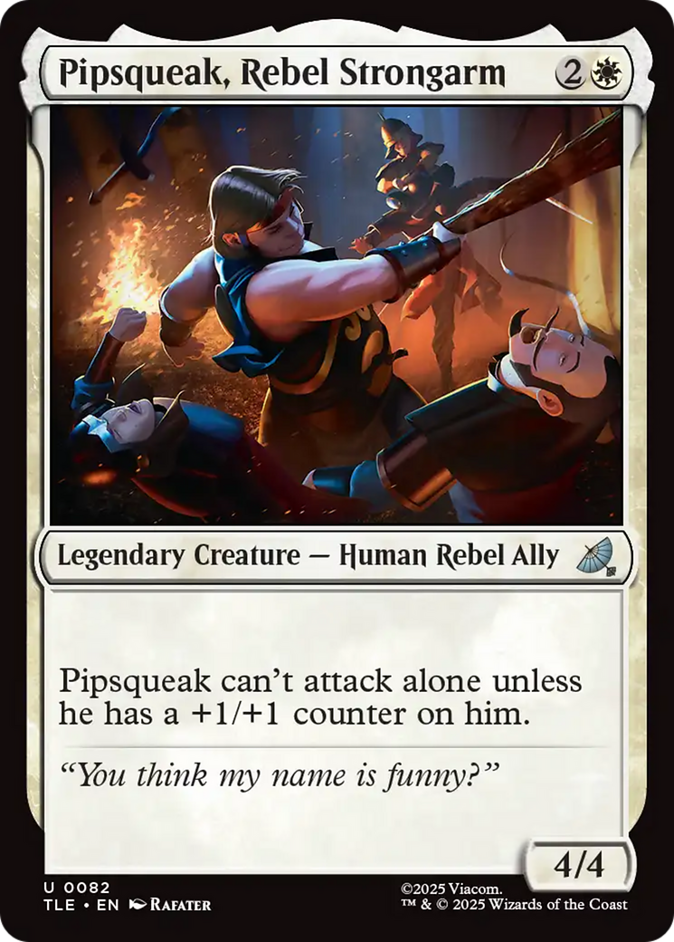 Pipsqueak, Rebel Strongarm [Avatar: The Last Airbender: Eternal-Legal] | Exor Games Truro