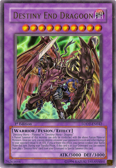 Destiny End Dragoon [LODT-EN042] Ultra Rare | Exor Games Truro