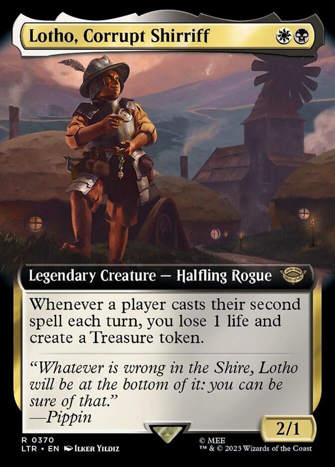 Lotho, Corrupt Shirriff (Extended Art) [The Lord of the Rings: Tales of Middle-Earth] | Exor Games Truro