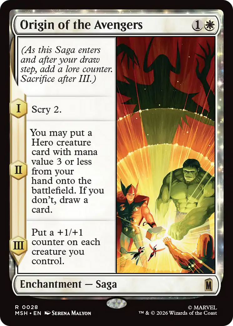 Origin of the Avengers [Marvel Super Heroes] | Exor Games Truro