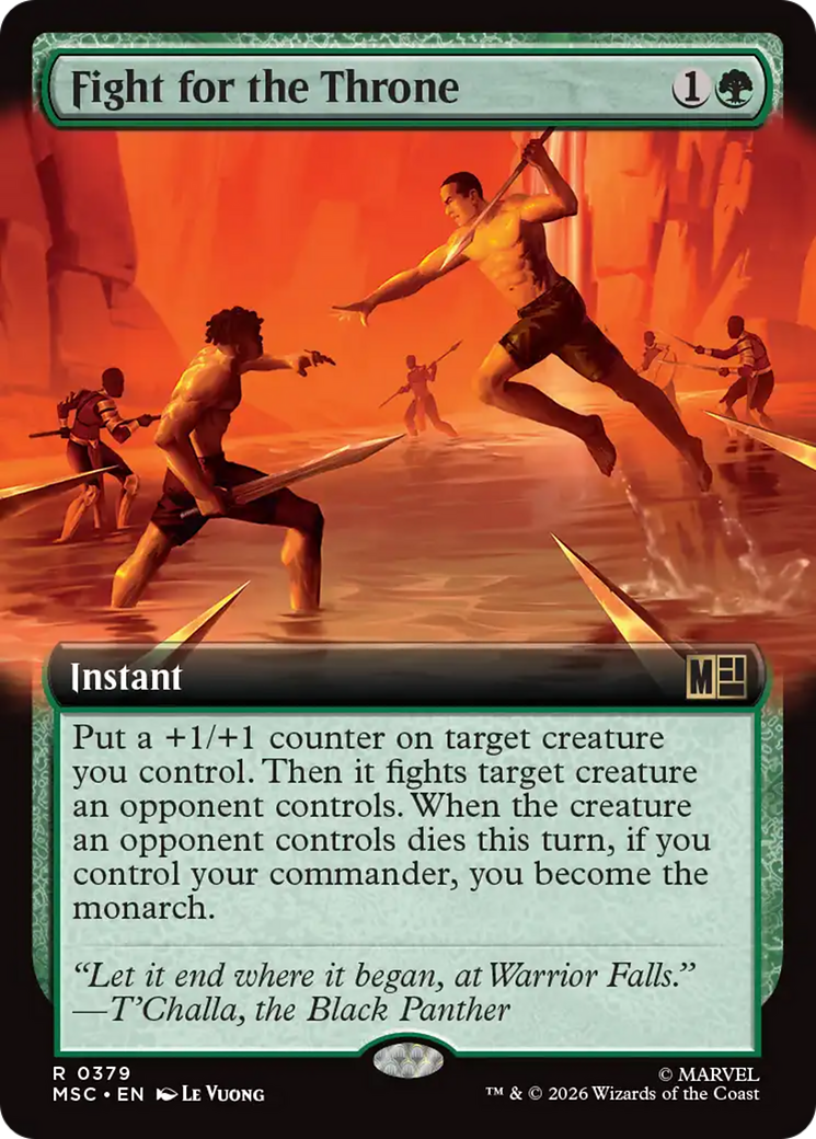 Fight for the Throne (Extended Art) [Marvel Super Heroes Commander] | Exor Games Truro