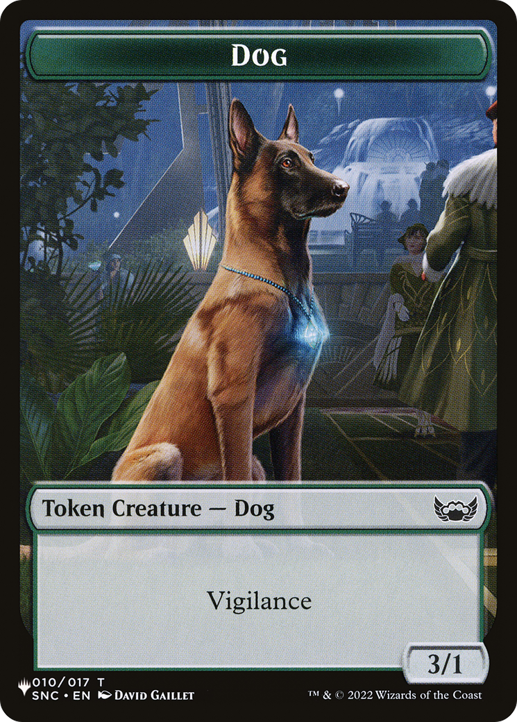 Shapeshifter // Dog Double-Sided Token [The List] | Exor Games Truro