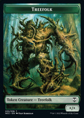 Treefolk // Spider Double-Sided Token [Streets of New Capenna Commander Tokens] | Exor Games Truro