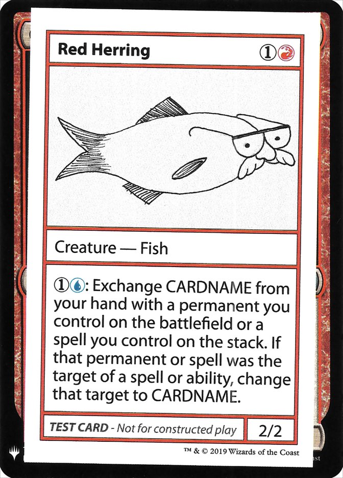 Red Herring [Mystery Booster Playtest Cards] | Exor Games Truro