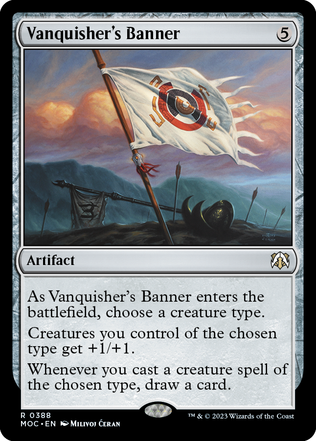 Vanquisher's Banner [March of the Machine Commander] | Exor Games Truro