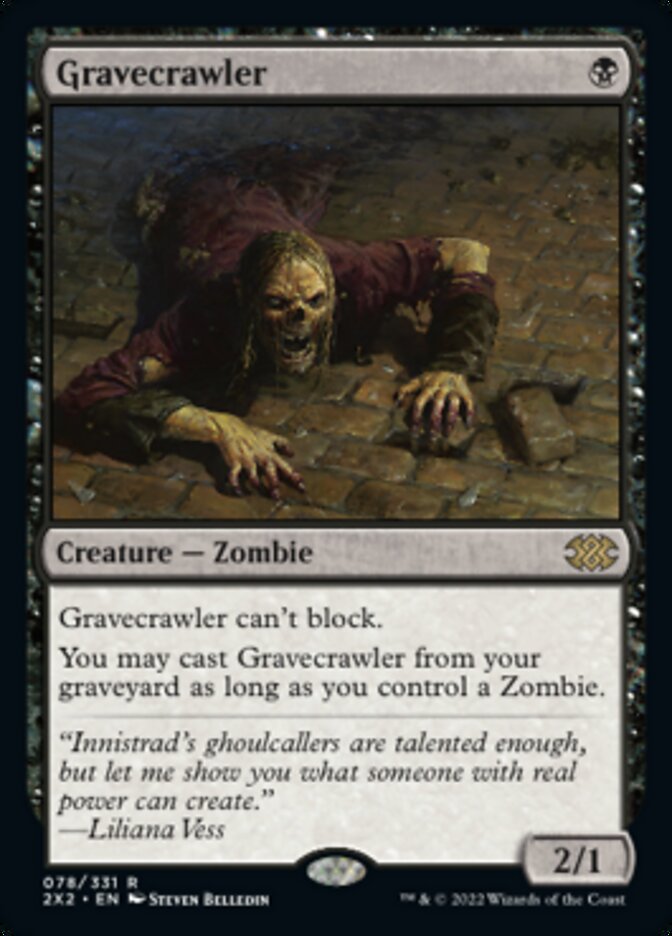 Gravecrawler [Double Masters 2022] | Exor Games Truro