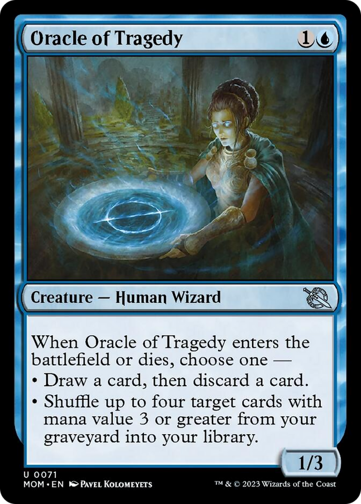 Oracle of Tragedy [March of the Machine] | Exor Games Truro