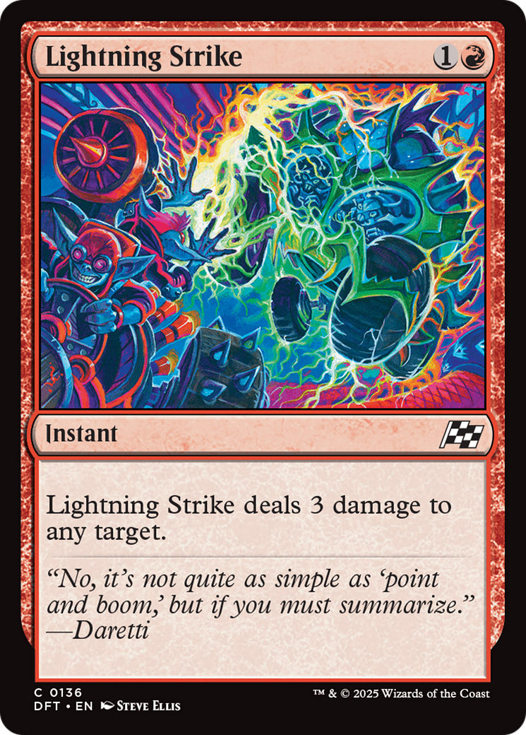 Lightning Strike [Aetherdrift] | Exor Games Truro