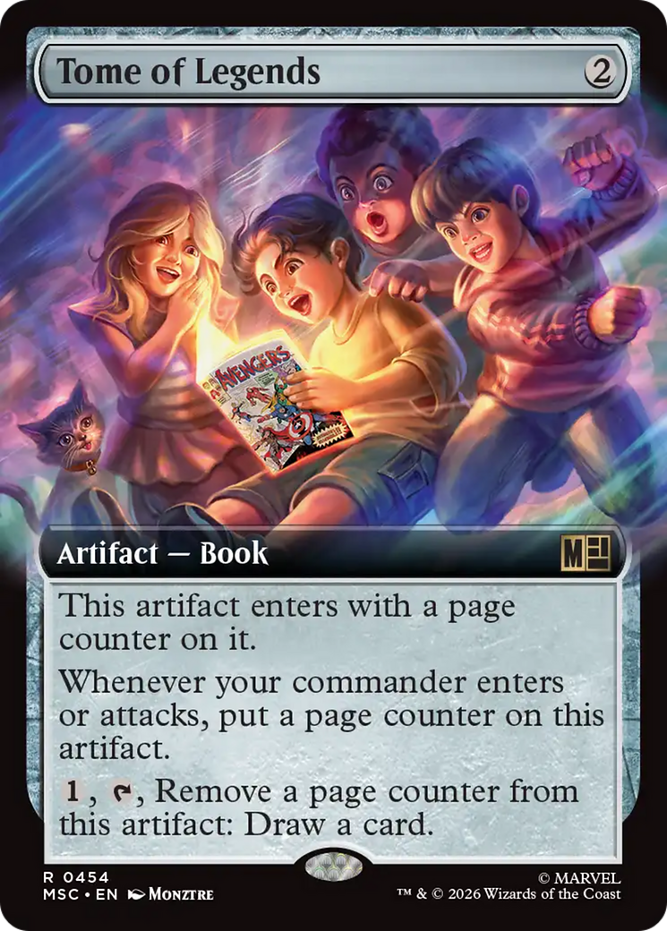 Tome of Legends (Extended Art) [Marvel Super Heroes Commander] | Exor Games Truro
