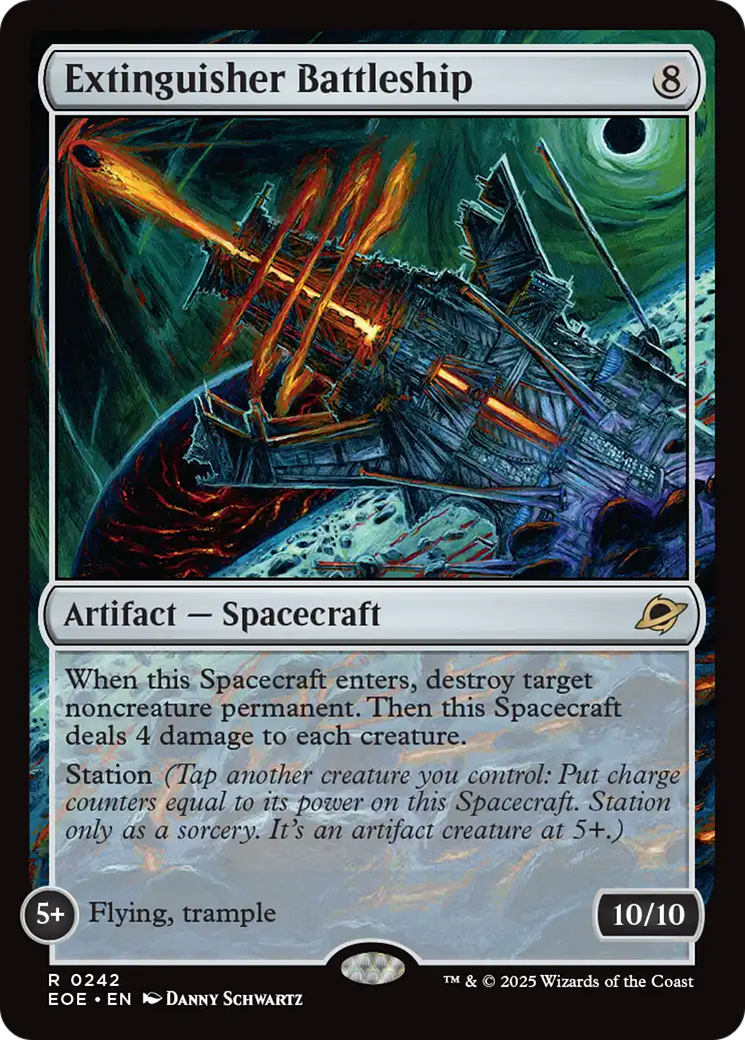 Extinguisher Battleship [Edge of Eternities] | Exor Games Truro