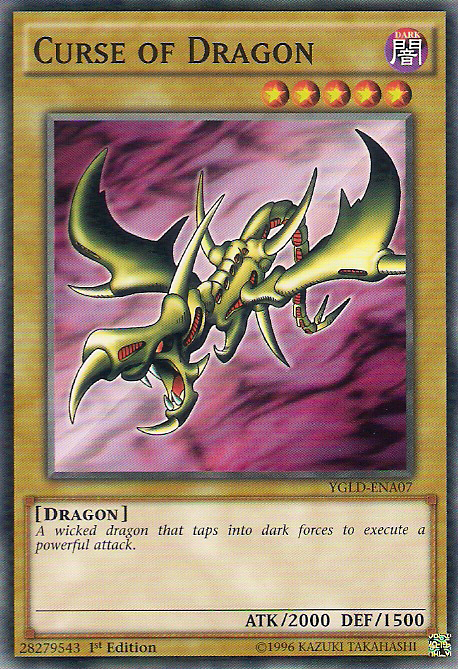 Curse of Dragon [YGLD-ENA07] Common | Exor Games Truro