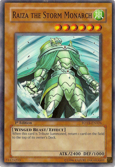 Raiza the Storm Monarch [FOTB-EN026] Super Rare | Exor Games Truro