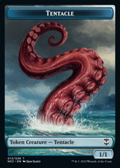 Tentacle // Clue Double-Sided Token [Streets of New Capenna Commander Tokens] | Exor Games Truro