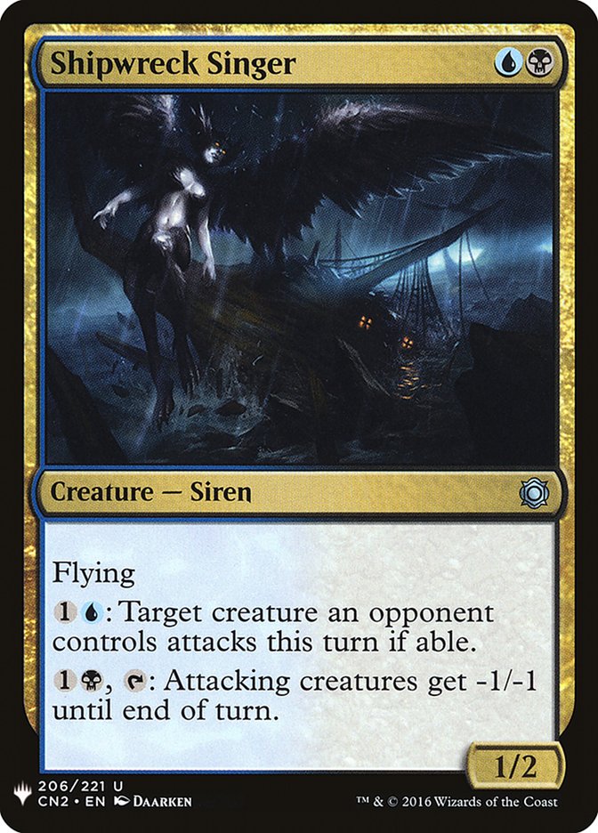 Shipwreck Singer [Mystery Booster] | Exor Games Truro