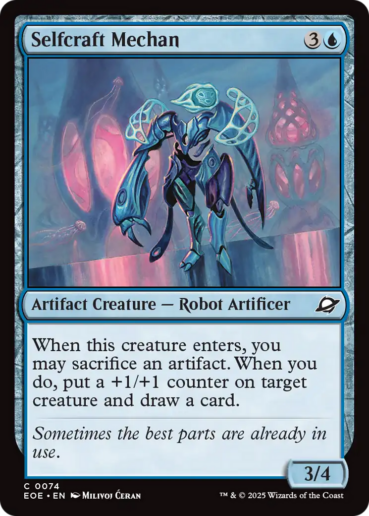 Selfcraft Mechan [Edge of Eternities] | Exor Games Truro