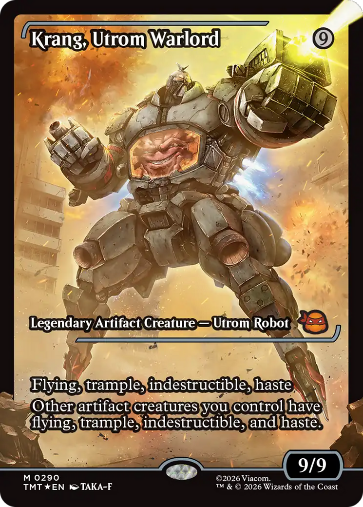 Krang, Utrom Warlord (Showcase) [Teenage Mutant Ninja Turtles] | Exor Games Truro