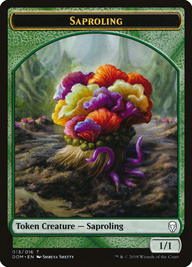 Saproling Token (013/016) [Dominaria Tokens] | Exor Games Truro