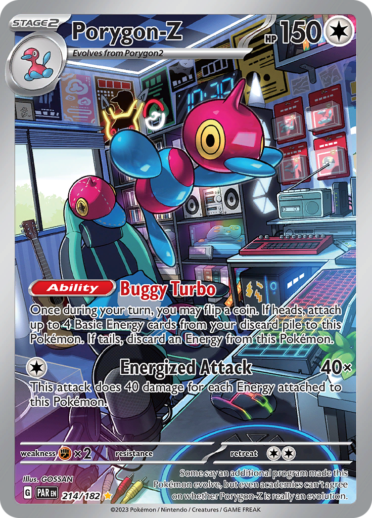 Porygon-Z (214/182) [Scarlet & Violet: Paradox Rift] | Exor Games Truro