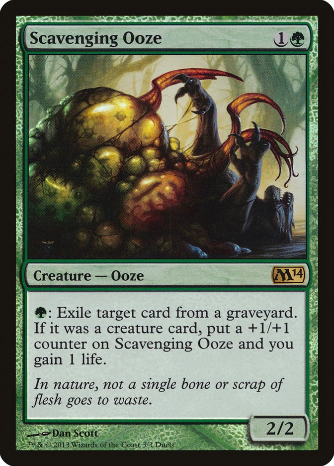 Scavenging Ooze (Duels of the Planeswalkers Promos) [Duels of the Planeswalkers Promos 2013] | Exor Games Truro