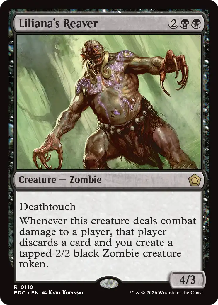Liliana's Reaver [Foundations Commander] | Exor Games Truro
