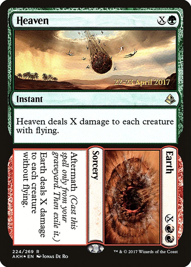 Heaven // Earth [Amonkhet Prerelease Promos] | Exor Games Truro