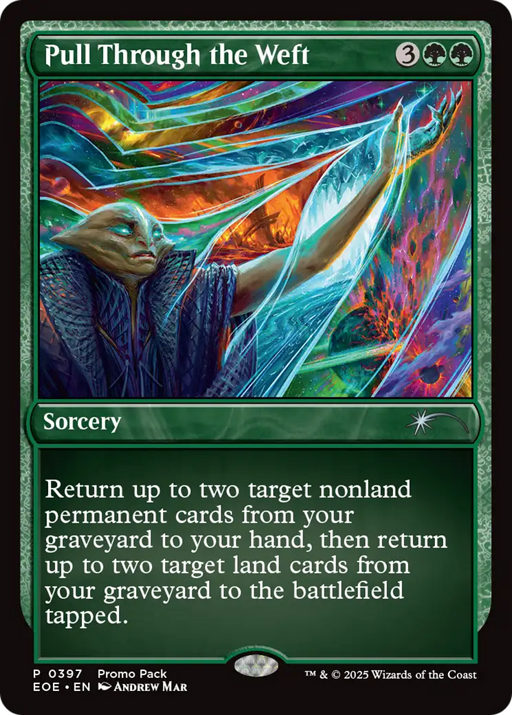 Pull Through the Weft [Edge of Eternities Promo Pack] | Exor Games Truro