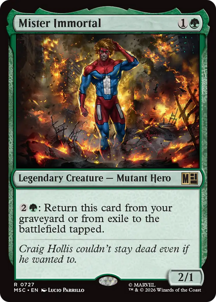 Mister Immortal [Marvel Super Heroes Commander] | Exor Games Truro